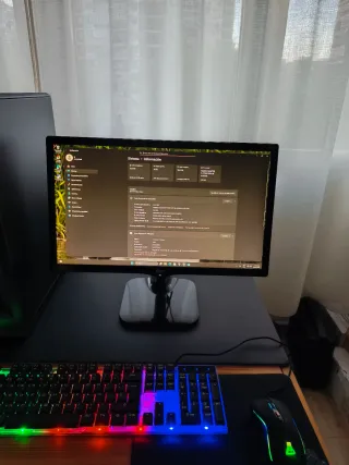 PC Gaming i7 + RX 6500 XT + 16GB RAM RGB