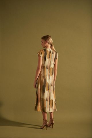 Vestido Bimani Talla 40 Multicolor