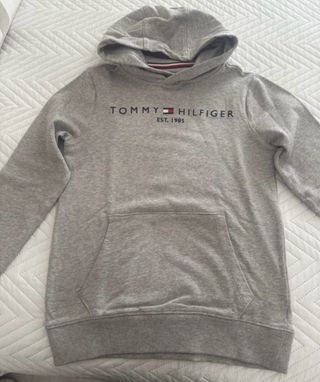 Sudadera Tommy Hilfiger niño T.152 gris