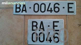 Matriculas de clasicos