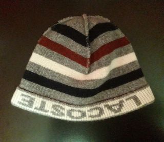 Gorro a Rayas - Lacoste - Talla Única