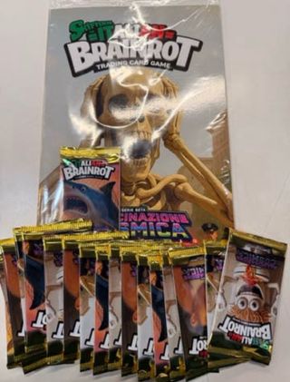 Álbum Brainrot + 17 Sobres Sellados