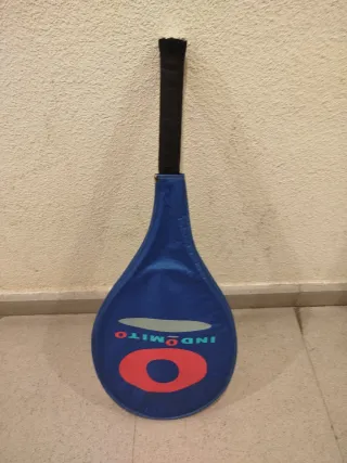 Raqueta de Tenis con Funda Azul