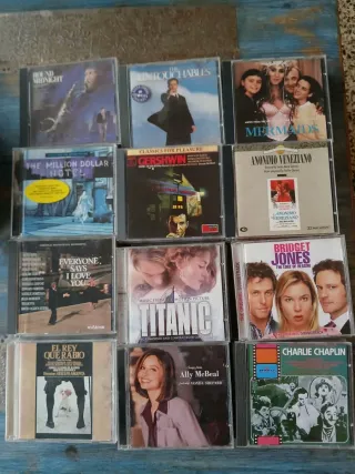 Lote 107 CDs Bandas Sonoras y Musicales