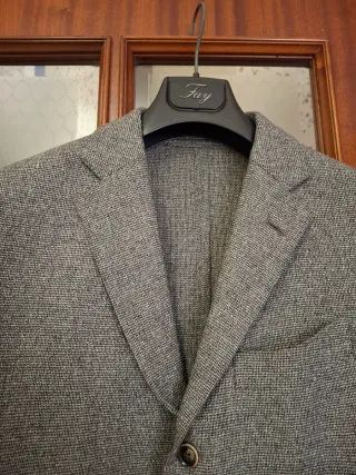 Giacca bardini uomo grigia taglia M