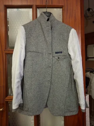 Giacca bardini uomo grigia taglia M