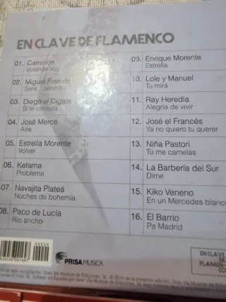 CDs Flamenco: En Clave de Flamenco y Flamencos del
