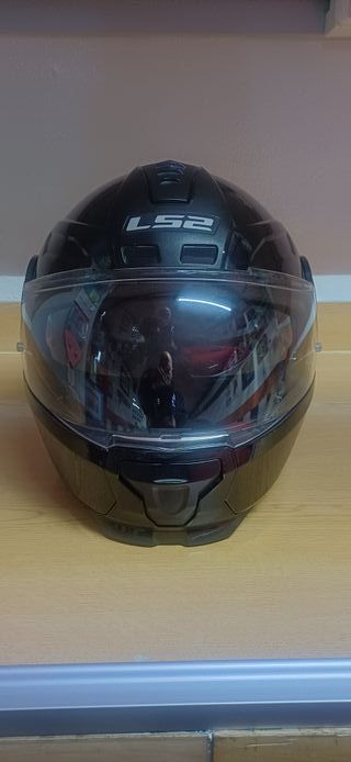 Casco modular LS2 negro