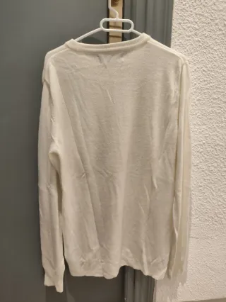 Jersey Primark Blanco Hombre Talla XS