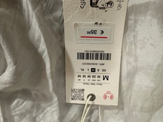 Camisa Zara Blanca Talla M