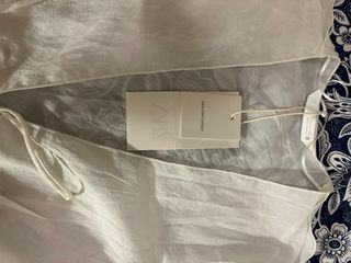 Camisa Zara Blanca Talla M