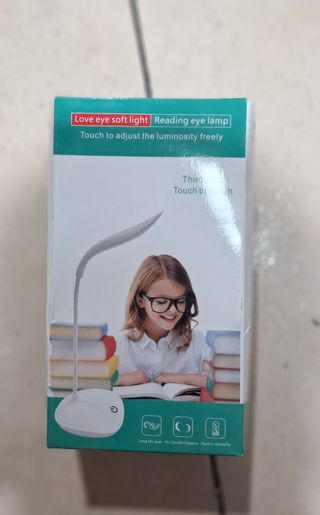 Lámpara Escritorio Táctil LED Azul