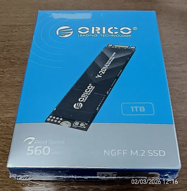 SSD Orico Y-20M SATAIII M.2 1TB Nuevo