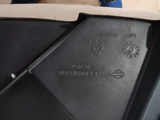 Alforjas Harley Davidson Cuero Negro