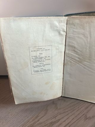 Libro Raro Antico 1926 Giorni del Mondo di Prima