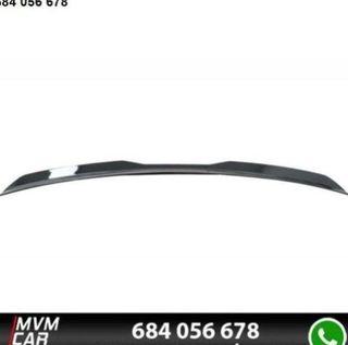 Aleron trasero para VW Golf 7 y 7.5 Look GTI Negro