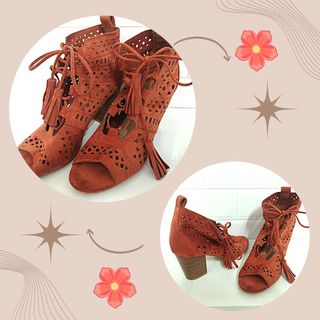 Sandalias Botín Mujer Cuña