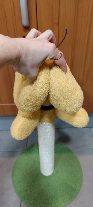 Rascador para gatos mariposa