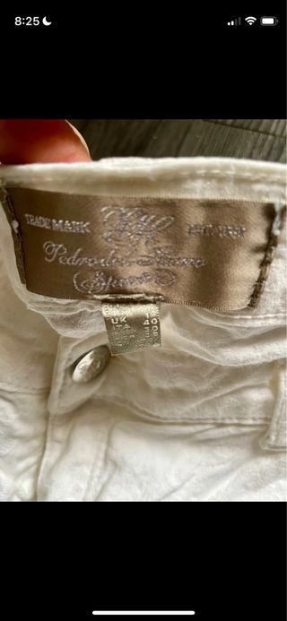 Pantalones Pedro del Hierro Blancos