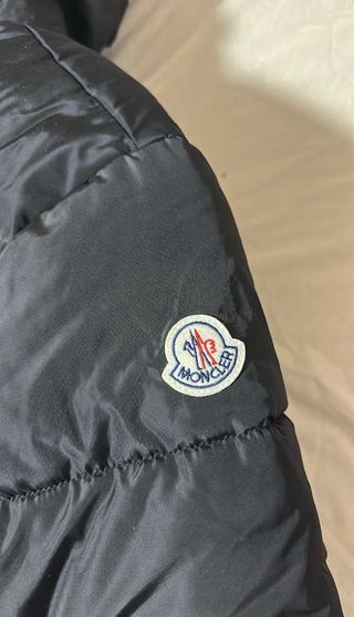 Chaqueta Moncler Negra Talla XL