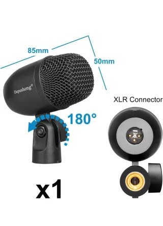 Juego 7 Micrófonos Batería Depusheng