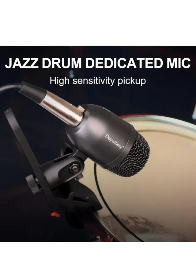 Juego 7 Micrófonos Batería Depusheng