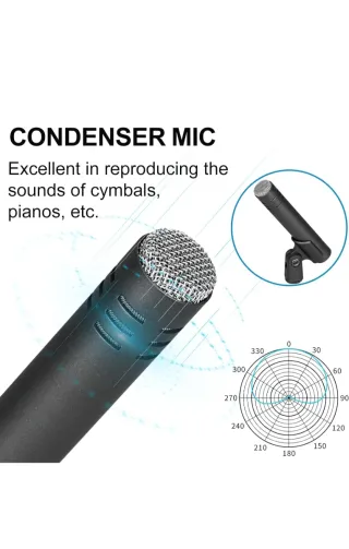 Juego 7 Micrófonos Batería Depusheng