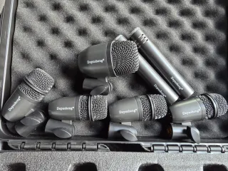 Juego 7 Micrófonos Batería Depusheng