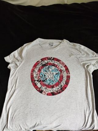 Camiseta Geek Capitán América Marvel