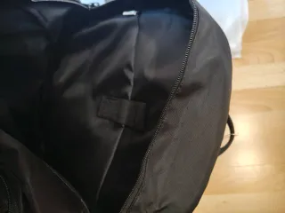 Mochila The North Face Negra y Gris