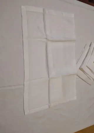 Tovaglia Cotone Satinato Rettangolare Bianca