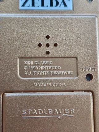 Zelda 1998 Nintendo Mini Classics. Game & Watch