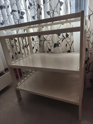 Cambiador Bebé IKEA Madera