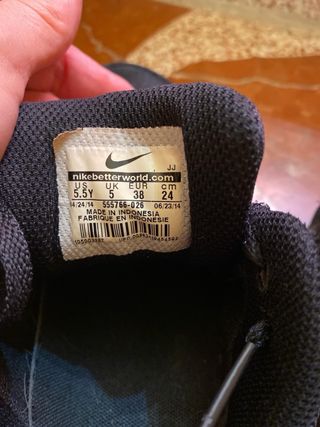 Nike Air Max Negras Talla 38