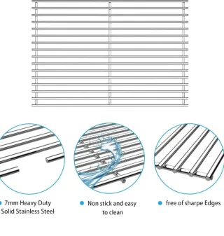 Parrilla Barbacoa Metal 50x31