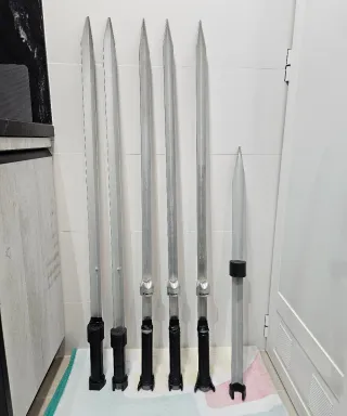 3 Cañas Surfcasting + Regalo , lote completo