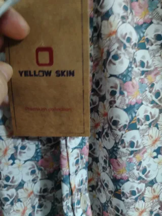 Camisa Yellow Skin Calaveras