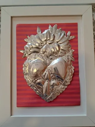 Exvoto Sagrado Corazon / Quadretto Cuore sacro