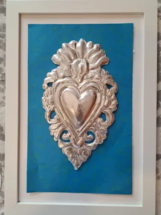 Exvoto Sagrado Corazon / Quadretto Cuore sacro