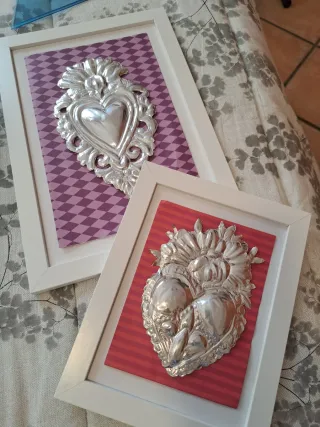 Exvoto Sagrado Corazon / Quadretto Cuore sacro