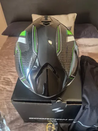 Casco Scorpion Exo 1400 Air Carbono Talla S