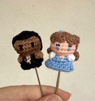 Mini Amigurumi Daphne e Simon - Bridgerton