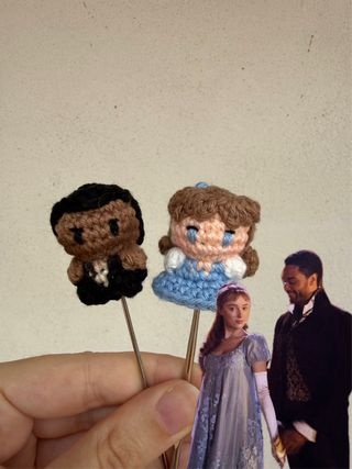 Mini Amigurumi Daphne e Simon - Bridgerton