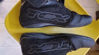 Stivaletti Moto TCX Estivi Neri Rossi