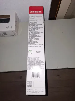 Regleta Legrand 5 enchufes (2 unidades)