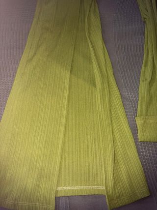 Conjunto top y pantalón acampanado