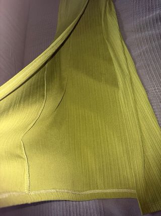 Conjunto top y pantalón acampanado