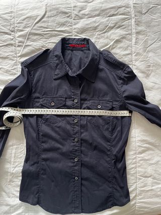 Camisa Prada Mujer Azul