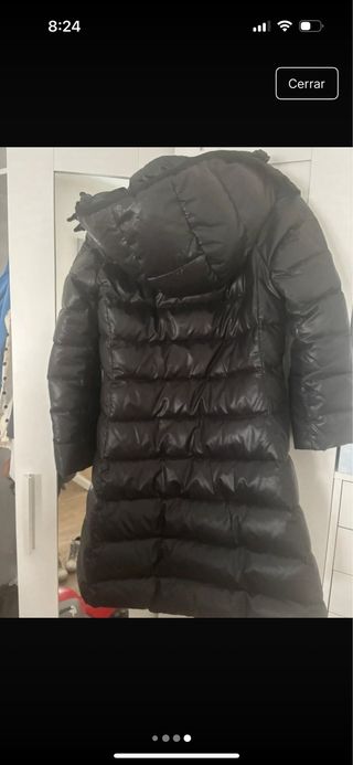 Abrigo Moncler Negro