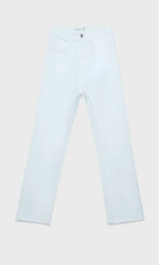 PANTALON BLANCO DE STRADIVARIUS